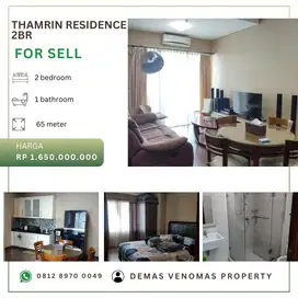 Dijual Apartement Thamrin Residence 2 BR Furnished Bagus Lantai Sedang