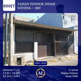 Rumah Taman Pondok Indah Wiyung Surabaya Barat dkt Gunungsari Babatan