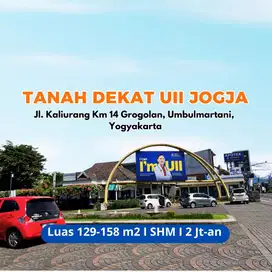 Tanah Depan Kampus UII Jogja, Cocok Kost dan Hunian