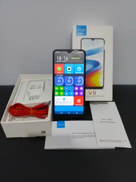 Handphone HP Vivo V11i Lengkap Box, Charger, Casing