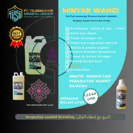 Minyak Wangi khusus karpet sajadah aroma dalal