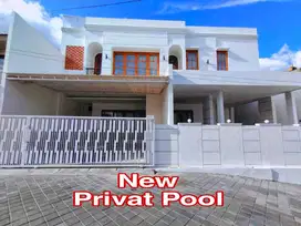 Rumah Mewah Kolam Renang Full Furnished Baru Siap Huni