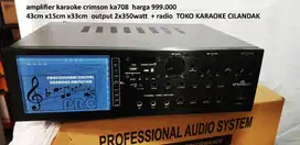 amlifier karaoke home theater vokal dan kantor sekolahan rumahan