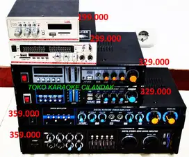 mini amlifier karaoke home theater vokal dan kantor sekolahan rumahan