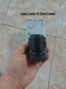 Lensa Lumix 42,5mm Fullset