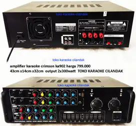 amlifier equalizer karaoke home theater vokal dan kantor sekolahan