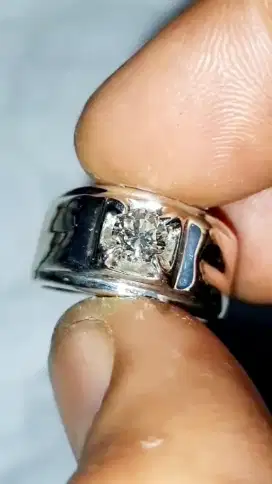 Natural diamond 0.52 ct Berlian sertifikat