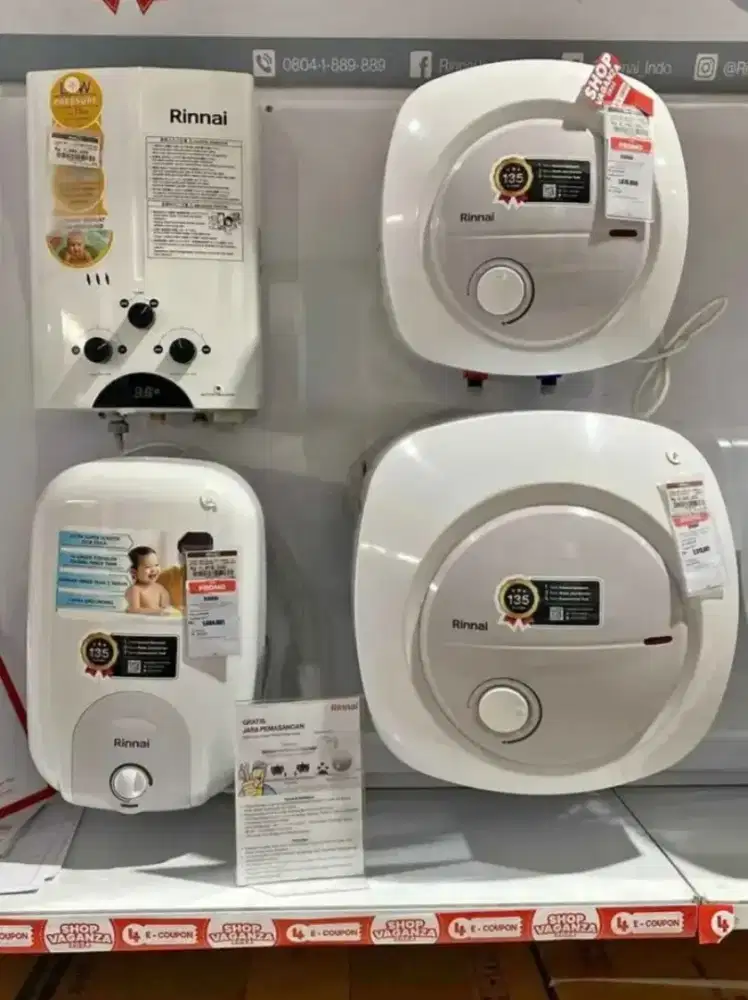 Water heater gas dan listrik