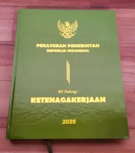 (TERBARU) Buku UU Tenaga Kerja ttg UMP, UMSP & UMSK Thn 2025