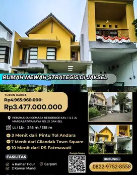 jual murah rumah mewah