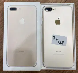 Iphone 7plus 128gb gold normal fullset