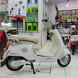 SEPEDA LISTRIK EXOTIC VELOCE V7 PUTIH