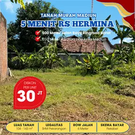 Hunian Nyaman Harga Hemat, Kavling Dekat Kampus dan Rumah Sakit Madiun