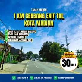 Harga Terbaik di Madiun, Kavling cocok Investasi, Fleksibel