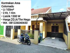 Kontrakan Area Colomadu Dekat Hotel Alana, UMS, Kampus Akfis