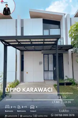 Disewakan Rumah 2 Lt Semifurnish Rapi Terawat di Lippo Karawaci