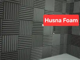 Busa peredam suara ruangan model zigzag warna hitam ukuran 2×50×6 cm