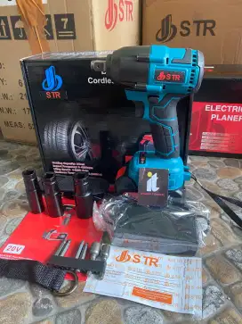 Mesin Bor Impact Baterai JIEBANG Tipe F-8773 48V Cordless Wrench 350nm