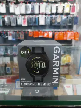 Garmin forerunner 165 music black baru garansi resmi indonesia