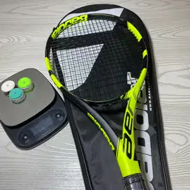 RAKET TENIS BABOLAT PURE AERO STABILO FULLSET SIAP SMASH