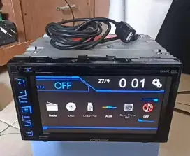 Head unit double din, Pioneer 7in
