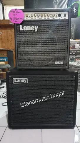 Amplifier Bass LANEY R2 dan Cabinet 115 Bogor Kota