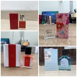 SALE..Parfum GUCCI & ZARA & BAKARRAT