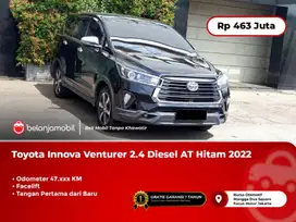 [ CAPTAIN SEAT ] Toyota Innova Venturer 2.4 Diesel AT Hitam 2022/2023