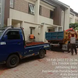jasa pengurugan & buang puing/sampah proyek