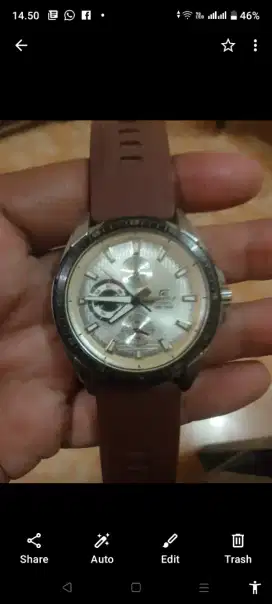 Jam tangn casio edifice