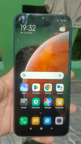 Hp xiomi redmi 9A jringan 4g ram 3gb lyr poni 6in