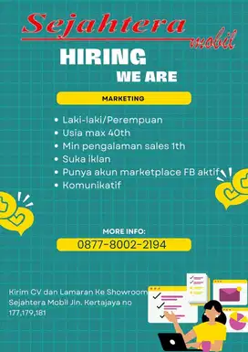 Marketing/ sales