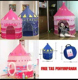 Tenda castile / perlengkapan camping anak