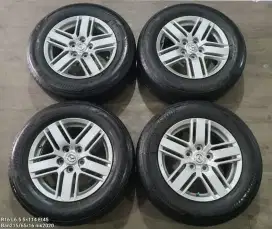 Jual velg sama ban oem mazda r16 5x114,3 grandmad innova r3 dll