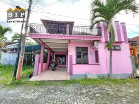 Dijual rumah murah lantai 2 + tanah di perum Brawijaya Residence, BWI