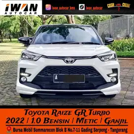 2022 Toyota Raize GR 1.0 Turbo Autometic