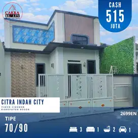 Dijual rumah dicitra indah city rumah baru full renovasi siap huni