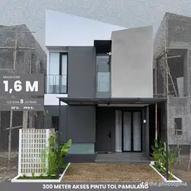 Rumah 2 Lantai Dekat Pintu Tol Pamulang