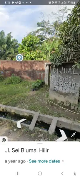 Tanah sekitar 24 x 60m