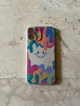 Cute Creamy Smiley Case for iPhone 13 Pro Max