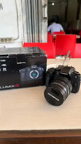 Lumix G85 Like New + Lensa Olympus Pro 12-40mm