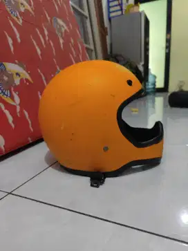 Helm Full face cakil custom keren size L fit M