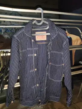 Jaket Denim Indigo Wabash Adelaide