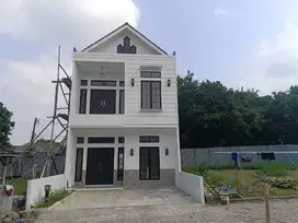 Rumah modern minimalis 2 lantai di Cikunir Bekasi