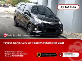 [TANGAN PERTAMA] Toyota Calya 1.2 G AT Facelift Hitam 2023/2024