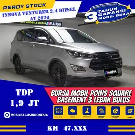 [Dp Murah] Toyota Innova Venturer 2.4 Wagon AT Diesel 2020 SILVER