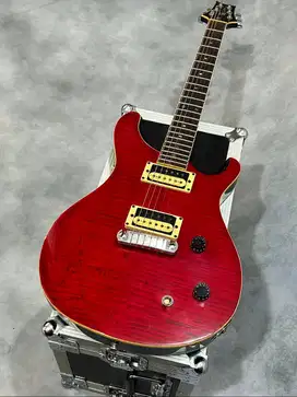 PRS SE Custom 22 Flame Maple Top Transparent Red Made in Korea 2009