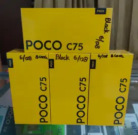 New Poco C75 -6/128 Garansi Resmi 1 Tahun