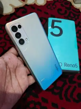 Oppo Reno 5 8gb / 128gb no minus lecet pakai segelan fulldus