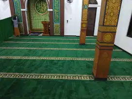 Tersedia Karpet sajadah Masjid import pembelian menyesuaikan kebutuhan